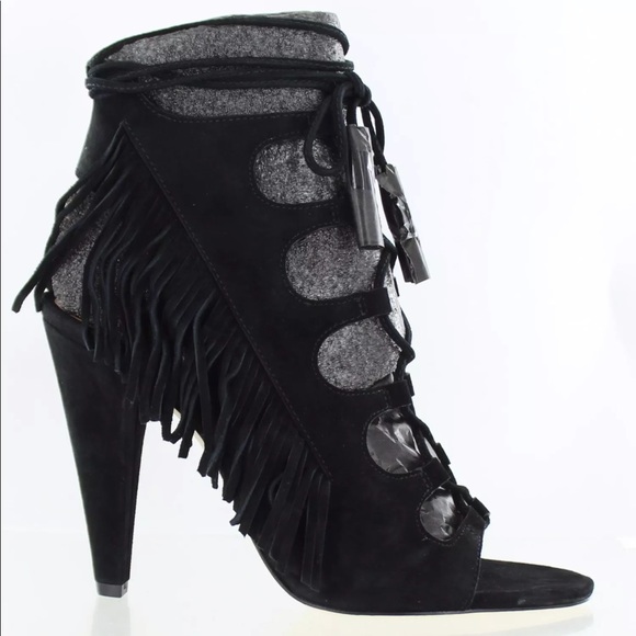 Sigerson Morrison Shoes - Sigerson Morrison Fringe Heels